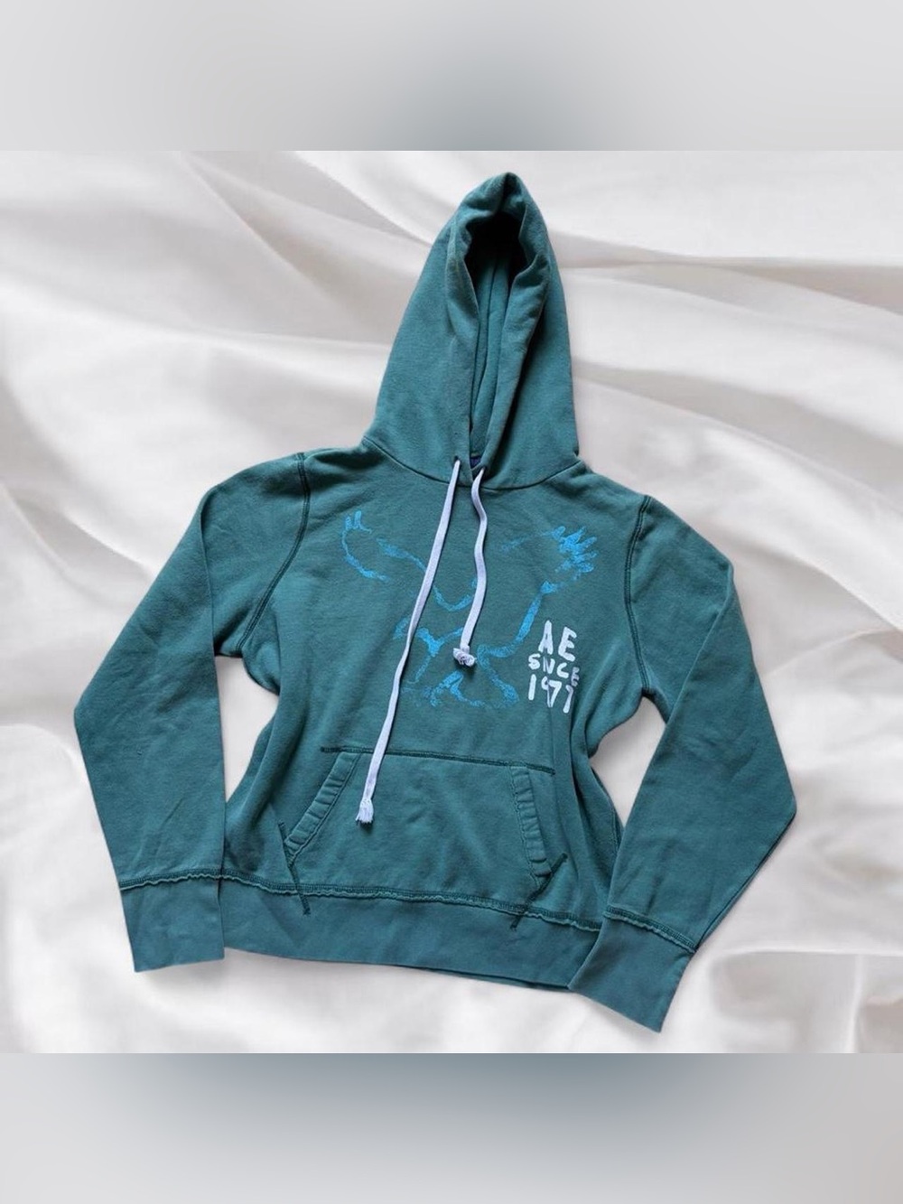 American Eagle Dark Green Hoodie